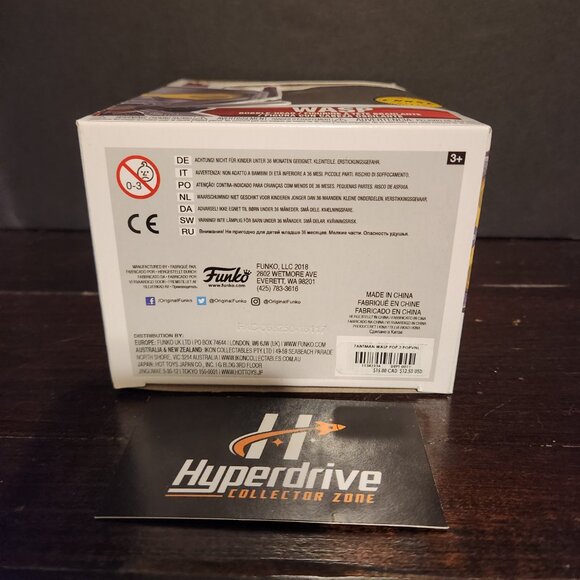 Marvel Ant-Man & the Wasp Wasp CHASE Funko PoP Vinyl Figure #341 - Picture 6 of 7